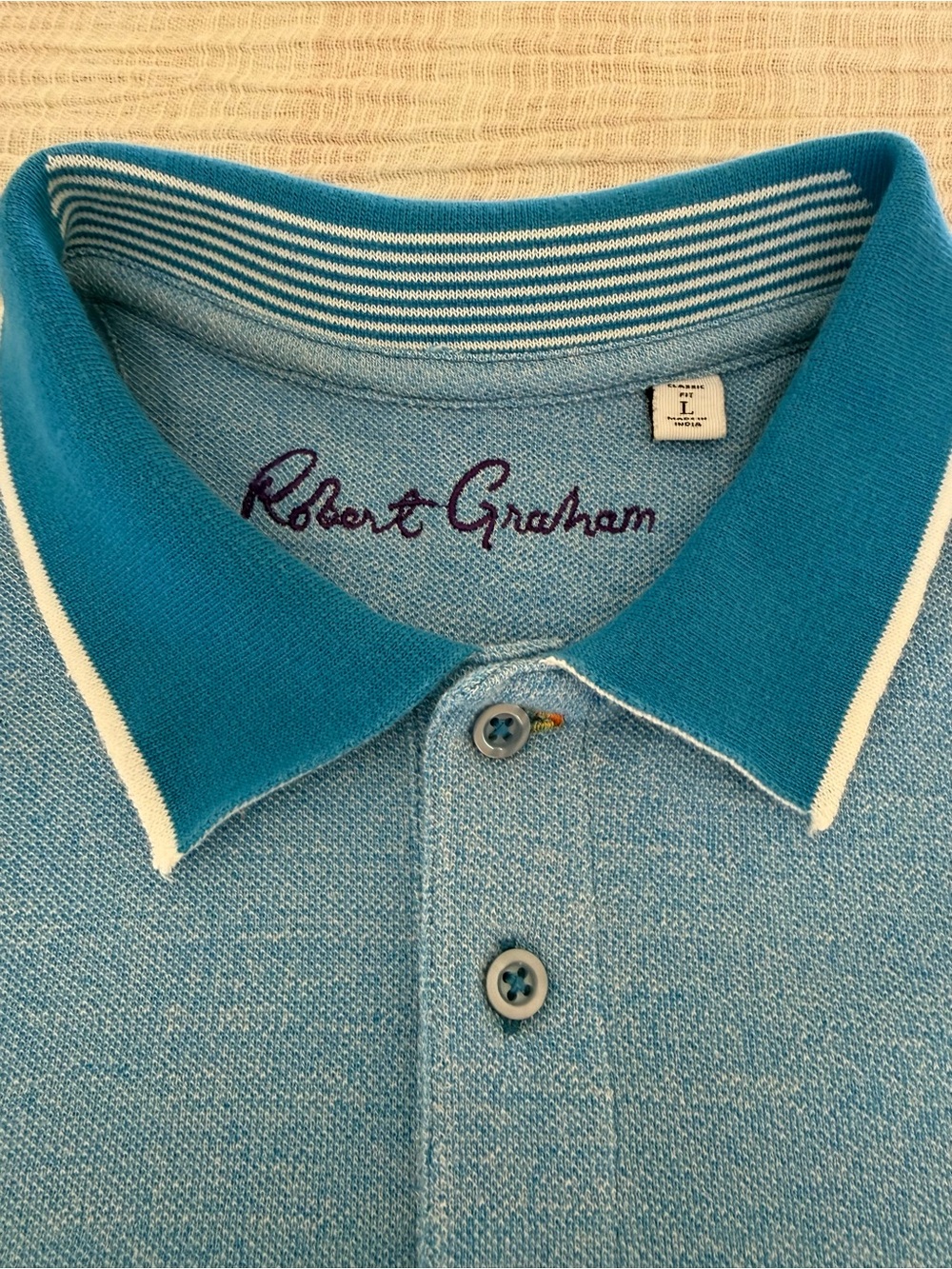 🌊👔 Robert Graham Calmere Knit Polo Shirt